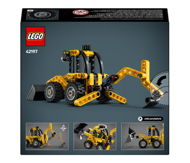 LEGO Technic 42197 Koparko-ładowarka - 1284087 - zdjęcie 7